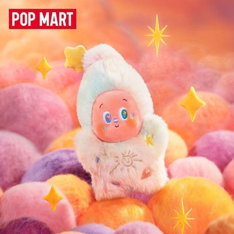 POP MART Starlight Alien Plush Keychain Blind Box – Sweet Dreams Weather Bureau Series Collectible Toy, Cute Surprise Gift