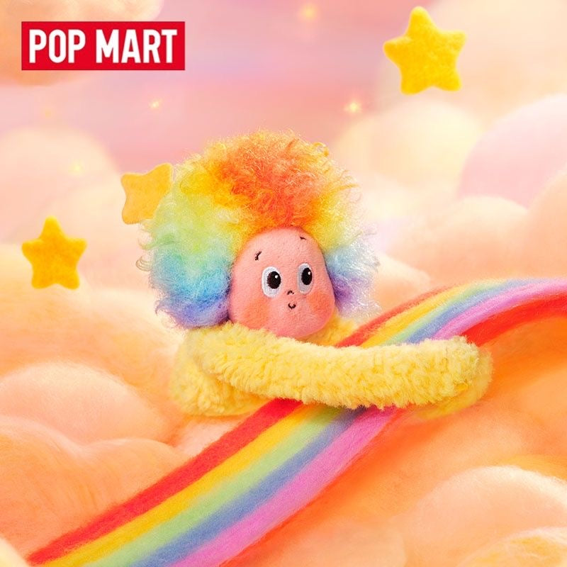 POP MART Starlight Alien Plush Keychain Blind Box – Sweet Dreams Weather Bureau Series Collectible Toy, Cute Surprise Gift