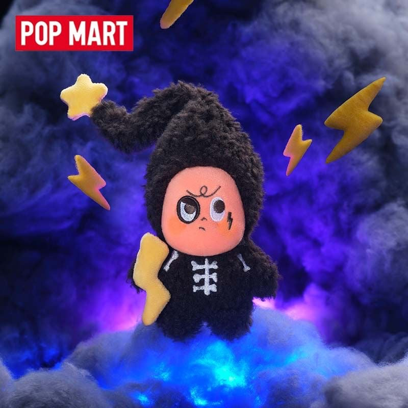 POP MART Starlight Alien Plush Keychain Blind Box – Sweet Dreams Weather Bureau Series Collectible Toy, Cute Surprise Gift