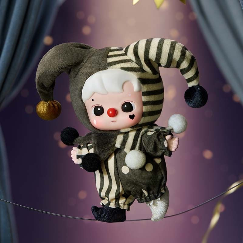 POP MART WHY SO SERIOUS Series LABUBU “Joker” Halloween Blind Box – Juggling Clown