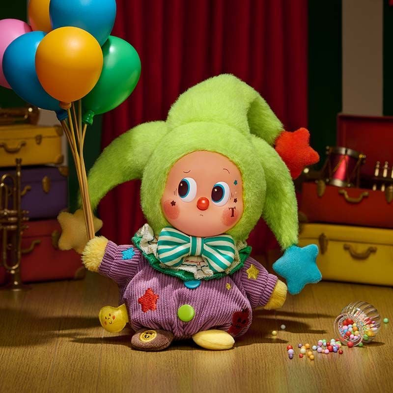 POP MART WHY SO SERIOUS Series LABUBU “Joker” Halloween Blind Box – Juggling Clown