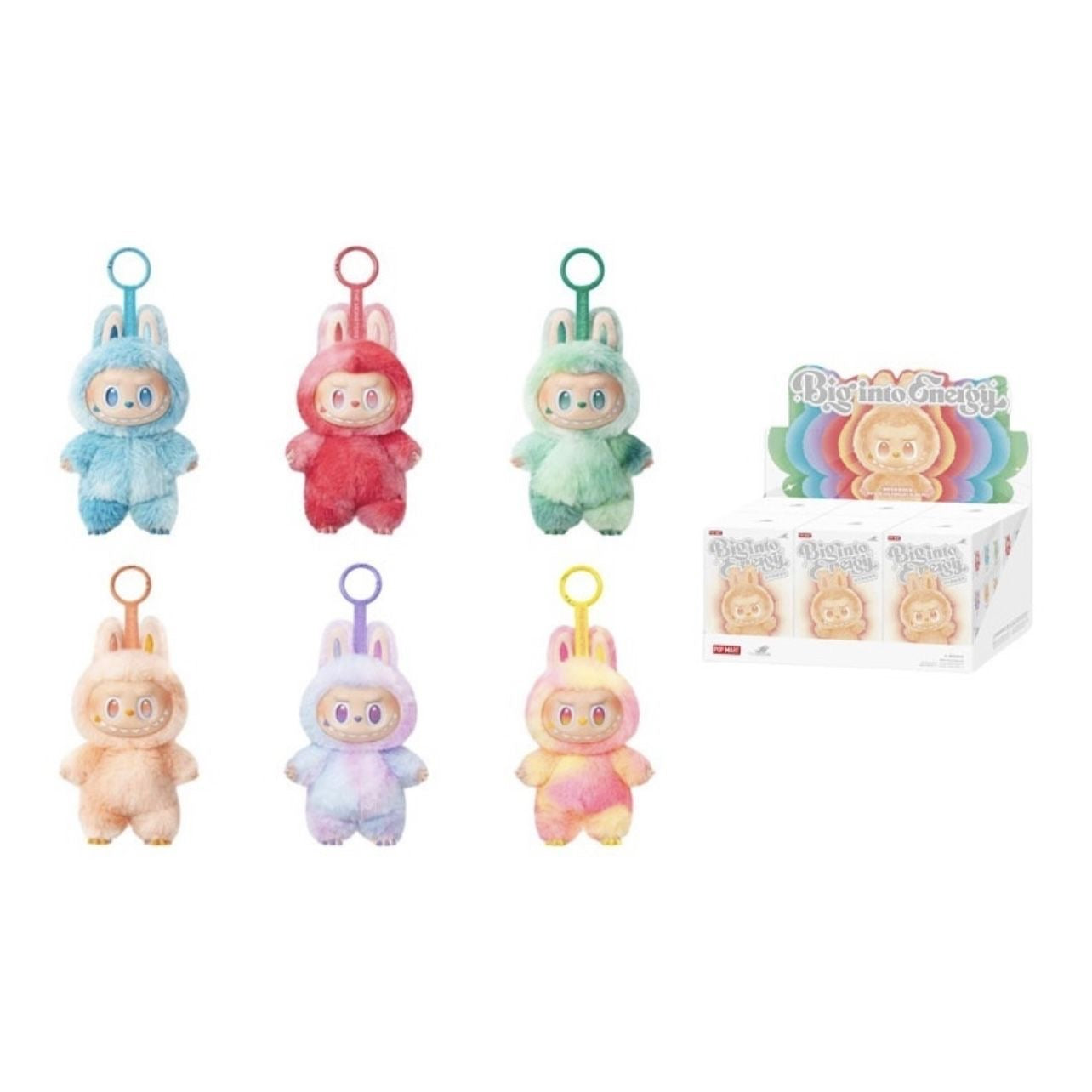 POPMART Labubu Series 3 – Front Row Excitement Soft Vinyl Face Plush Keychain Blind Box (Set of 6)